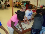 Sifiting for fossils
